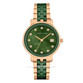 CHRIST VERRA AVELYN CV 511924L-514 GRN/MOP Green Rosegold Stainless Steel